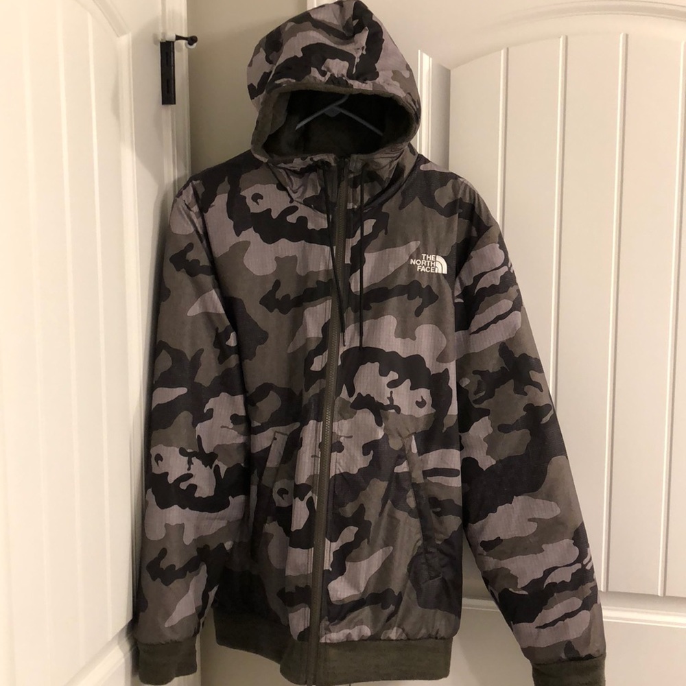 The North Face reversible jacket.